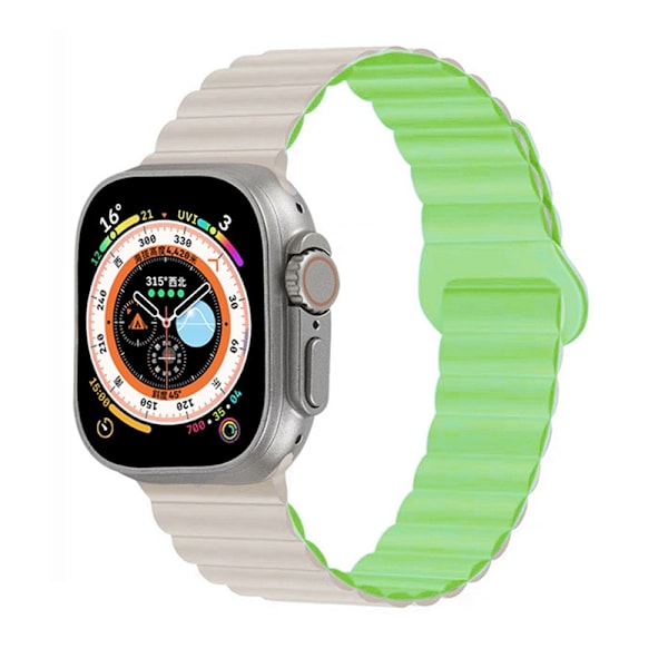Urrem til Apple Watch iWatch 42/44/45/49 S10 46mm 43. Stjerneskær med Kaktus