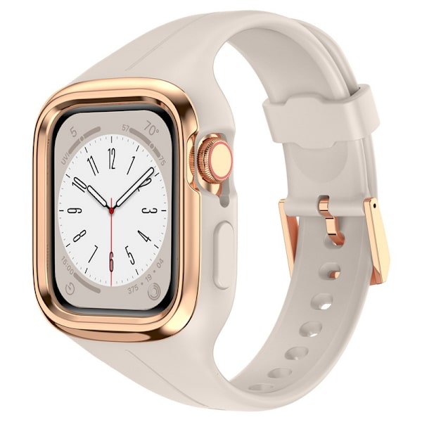 Kellon ranneke Apple Watch iWatch 40/41mm Universal Starlight -värille