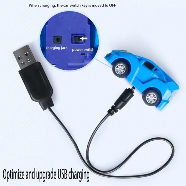 Mini Tegneserie RC Liten Bil Analog Klokke Fjernkontroll Søt Infrarød Sensing Modell Batteridrevne Leker For Barn Gaver Maca pink