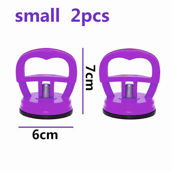 2 kpl Raskaan sarjan imukuppeja - Kolhujen oikaisija imukuppi korjaustyökalu poistotyökalu auton kolhujen korjaukseen autotarvikkeet green 2pcs