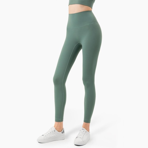 Set Leggings och toppar Fitness Gymkläder för kvinnor black5 S