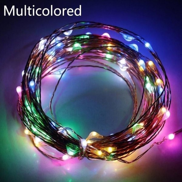 3 st Luminescerande Ljusslingor För Fest/Jul/Bröllop/Semester/Alla hjärtans dag Dekoration 3 M Blue 1M-3PCS