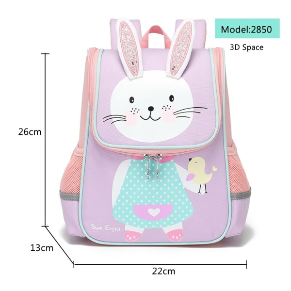 Populære 3D Tegneserie Dyre Baby Ryggsekker Barnehage Skolesekk Barn Ryggsekk Barn Skolevesker Jenter Gutter Ryggsekker Butterfly