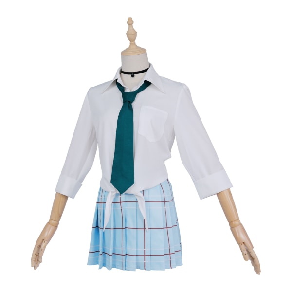 Anime Marin Kitagawa My Dress Up Darling Cosplay Kostym JK Skoluniform Kjol Outfits Halloween Carnival Suit A1 XL