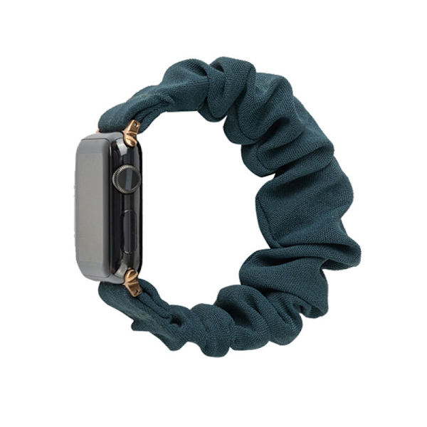 Klockarmband för Apple Watch iWatch 38/40/41mm Liten storlek ofodrad Mörkgrön