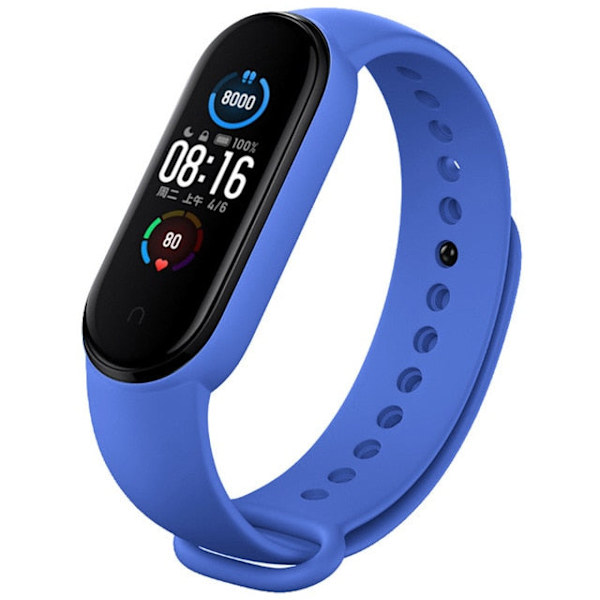 Stropp for Xiaomi Mi Band 6 5 4 3 Sport Armbånd Silikonarmbånd Mi Band 3 4 Band5 erstatningsstropper For mi band 6 klokkebånd A7 For mi band 3