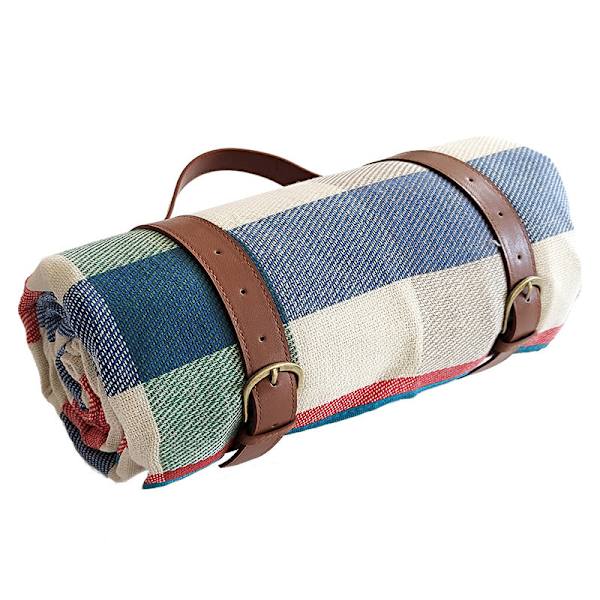 Paksu nahkainen ruudullinen piknikmatto, kokoontaitettava retkeilymatto, vedenpitävä kosteudenkestävä ulkoiluun, retkeilyyn, rannalle, piknikpeitto 02 200x200