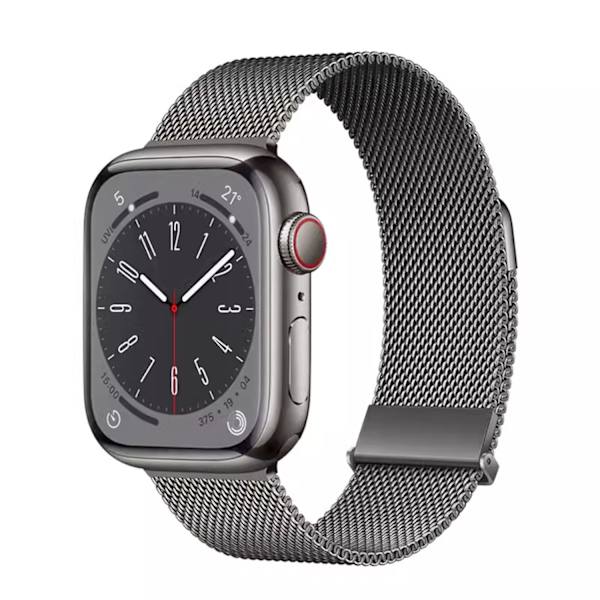 Klockarmband för Apple Watch iWatch 38/40/41mm Grafit