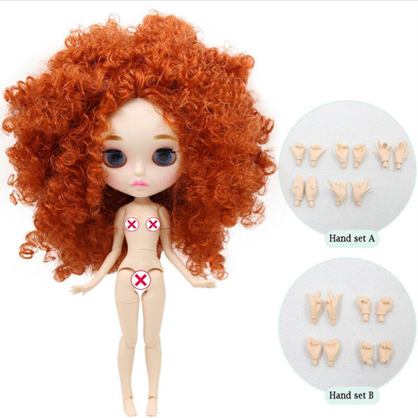 ICY DBS Blyth Fabrikkdukke Egnet for utkledning selv DIY Endre 1/6 BJD Leketøy spesialpris OB24b kuleledd carved lips face7