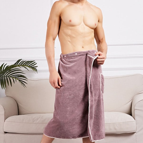 Myke Strand Håndklær Mikrofiber Svømme Hurtigtørkende Voksen Spa Menn Kropp Ansikt Håndkle Løpepledd Reise Badekåpe 600g gray