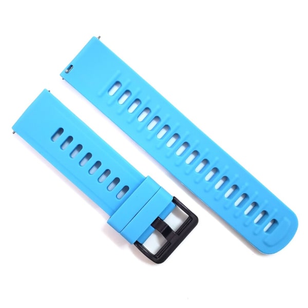 Urrem til Xiaomi Huami Amazfit Smart Watch Silikone Armbåndsrem til Amazfit Bip GTR 47mm 42mm GTS 2 2e Stratos Armbånd Blue For Amazfit GTR 2