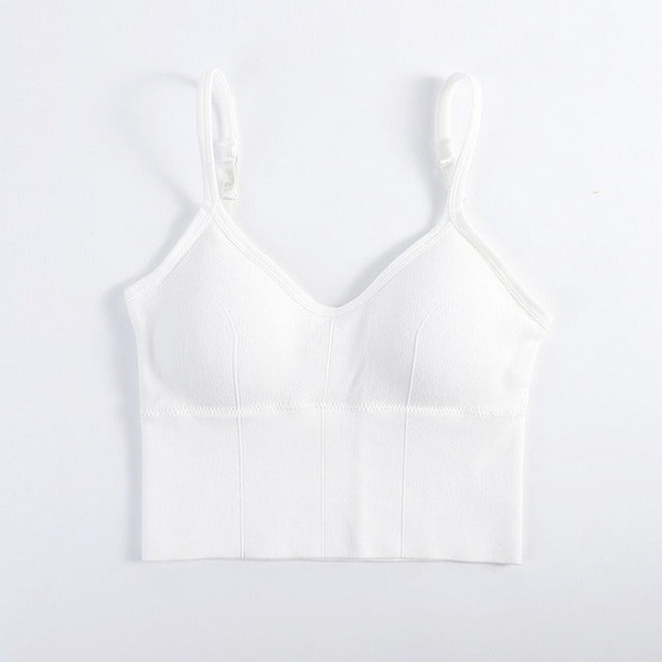 Jooga Rintaliivit Kauneus urheiluliivit tytöille seksikkäät alusvaatteet Upgrade white One Size