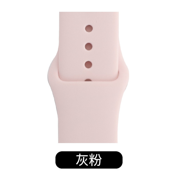 Klockarmband för Apple Watch iWatch 38/40/41/42 S10 ML Extended Grå Puder