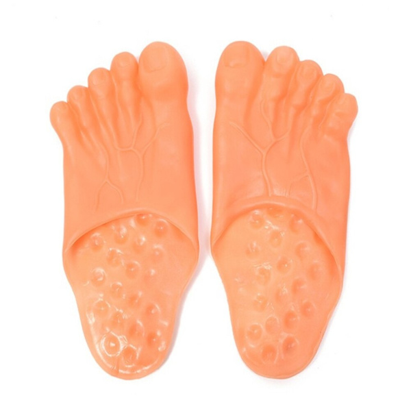 Tofflor Gröna Fötter Bigfoot Räkna Tofflor Strumpor Halloween Cosplay Spöke Hulk Bigfoot Sko Barfota Kostym Maskerad Trick A Overseas