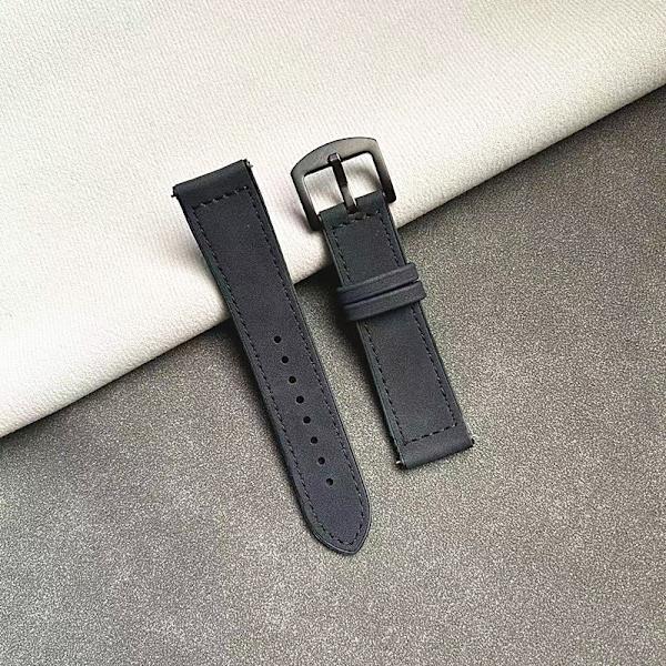 Klockarmband för Apple Watch iWatch Modell 38/40/41 Svart-Svart Spänne