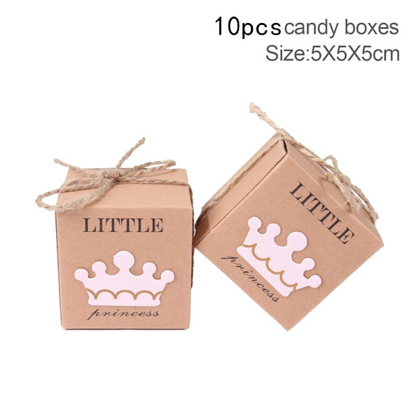 Hääpussi Pakkaus Läpinäkyvä Sellofaani Karkki Keksi Lahjapussi Joulupussit Himmeä OPP Syntymäpäivä Karkkipakkaus Pussi 10pcs princess