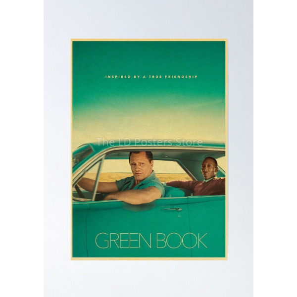 Klassisk film The Shawshank Redemption/Green Book/The Truman Show/Flippade affischer Väggkonstmålningar för hemrum Väggdekaler 42X30cm-A3-No Frame R01920