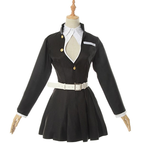 Aikuisten lasten Demon Slayer Kimetsu no Yaiba Anime Kimono Kanroji Mitsuri Cosplay -asu A2 only costume L