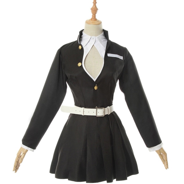 Voksen Barn Demon Slayer Kimetsu no Yaiba Anime Kimono Kanroji Mitsuri Cosplay Kostyme A2 only costume XXL