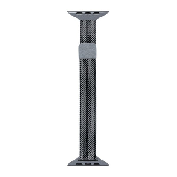 Klockarmband för Apple Watch iWatch för 1-9 generationen/SE 42/44/45mm Rymdgrå