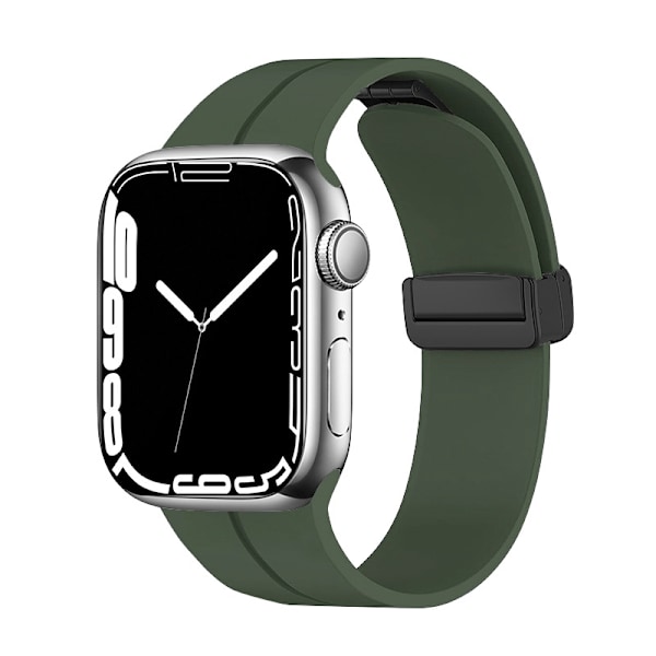 Klockarmband för Apple Watch iWatch 38/40/41/10:e generationen 42MM oliv