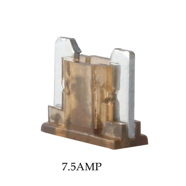 100/50/10 st Mikro Bilsäkringar Automotive Bladtyp Mini Säkringssortiment Bladsäkring Set 2A 3A 5A 7.5A 10A 15A 20A 25A 30A 35A 40A 25AMP 50pcs