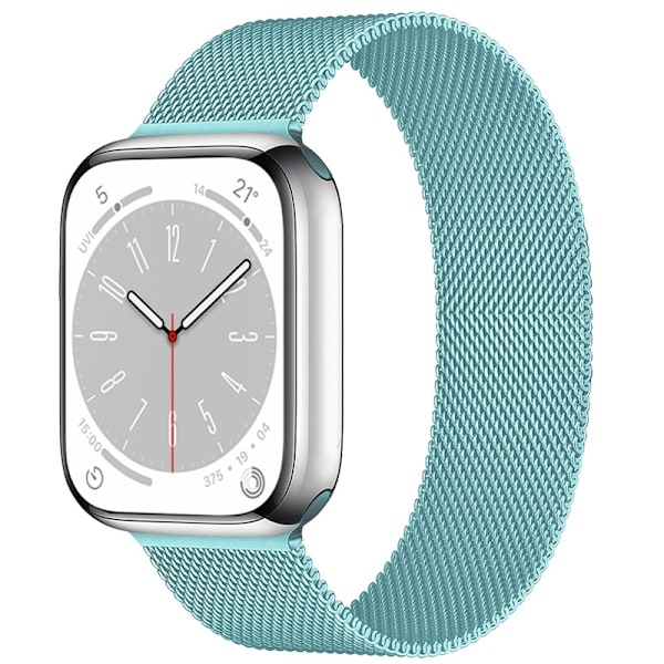 Klockarmband för Apple Watch iWatch 38/40/41mm Ljusblå