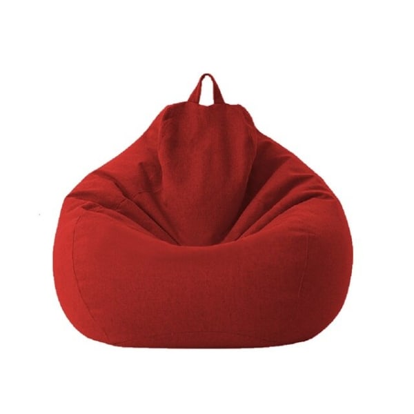 Store Små Late Sofaer Trekk Stoler uten Fyll Lin Stoff Lounger Sete Saccosekk Puff Couch Tatami Stue Saccosekker I 100x120cm