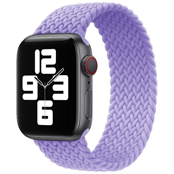 Urrem til Apple Watch iWatch 42/44/45/49MM Urskivestørrelse S Håndledsomkreds 161~173mm Lys lilla