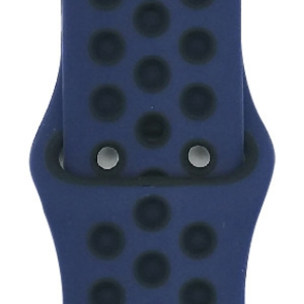 Urrem til Apple Watch iWatch til S10-42mm 38/40/41mm-S 12 Midnatsblå + Sort