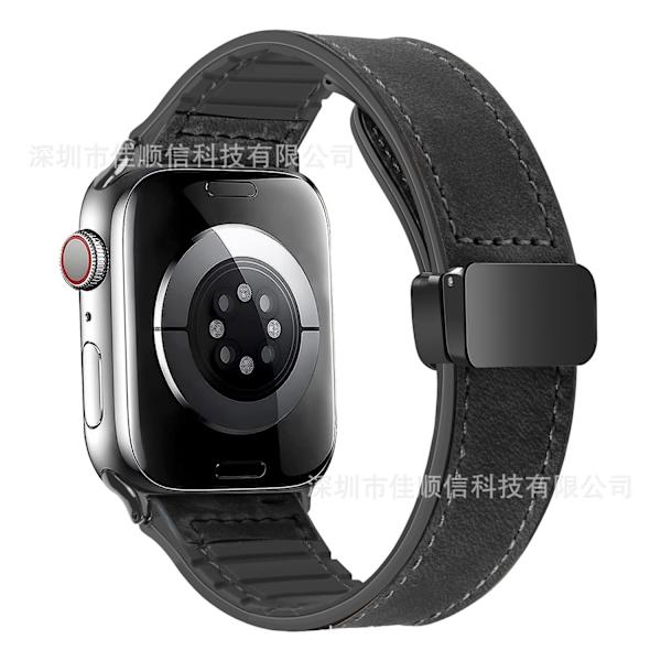 Urrem til Apple Watch iWatch 38/40/41MM Sort