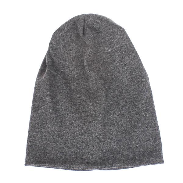 Bomuld Allround Ærme Hue Løs Hat Børns Casual Drenge og Piger Efterårs- og Vinterhat Dark gray