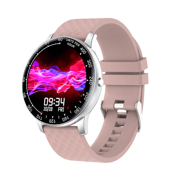 Ur med slukket skærm Lang Lys Kvinde Fysiologisk Cyklus Sundhed Skridttælling Puls Blodtryk Smartwatch Blue