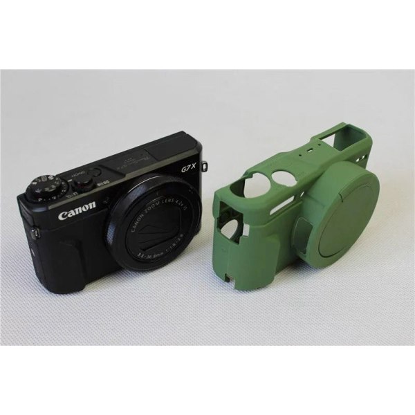 Kamerataske til Canon G7X3 G7 X Mark III G7X2 G7 X Mark II vlog Kamerataske Beskyttende silikone Blødt cover Blød skal g7xm2 g7x2 G7X2
