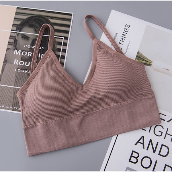 Joogaliivit Naisten Alusvaatteet Push Up -liivit Saumattomat Liivit 220 White Free Size