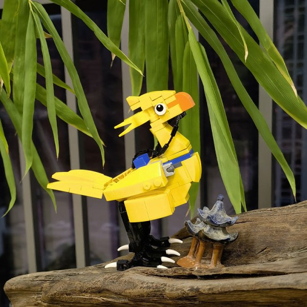 Moc Game Final Fantasied Djur Chocoboed Byggstenar Maskot Action Figur Kwehs Tegelstenar Modell Monterade leksaker för barn 110PCS