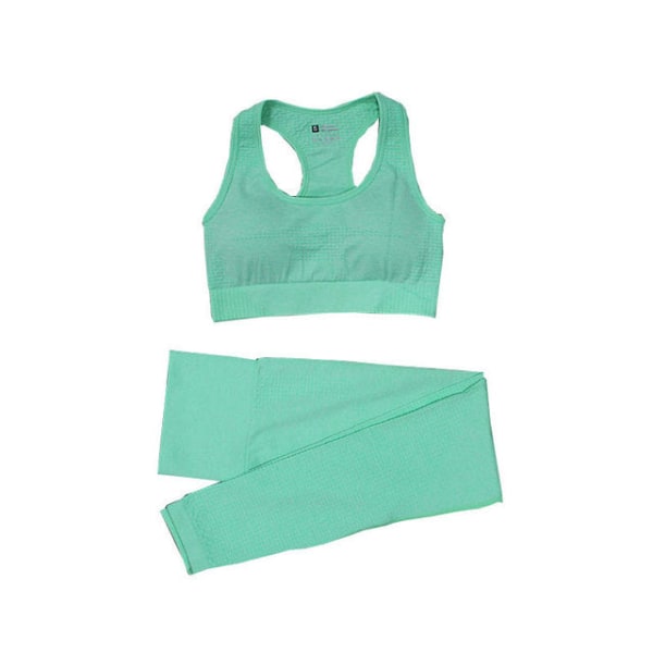 Yoga Set Träningskläder Träningsdräkt Toppar Och Leggings för Fitness Sport För Kvinnor Watermelon red M