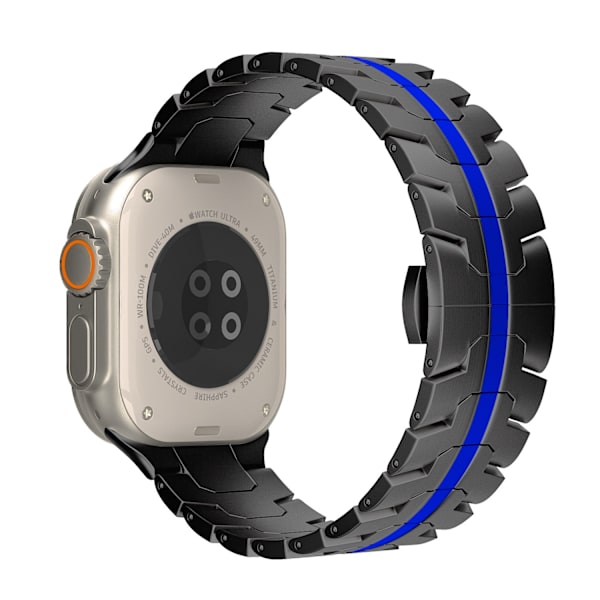 Klockarmband för Apple Watch iWatch 38/40/41mm Svart och Blå