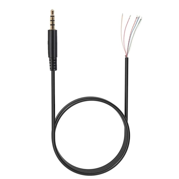 DIY Korjaus Vara Aux-kaapeli Kingston HyperX Cloud II Core Pro Cloudx Stinger Revolver S Langallisiin Peli Kuulokkeisiin 110mm