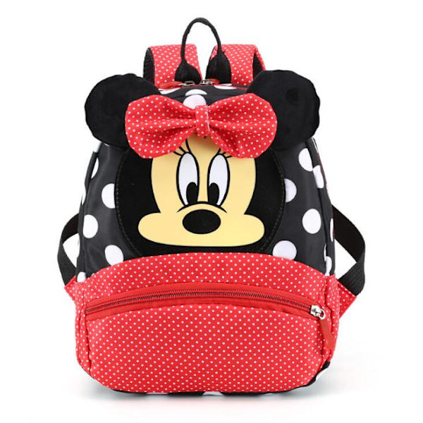 Disney Tecknad Ryggsäck För Baby Pojkar Flickor Minnie Mus Mickey Mouse Barn Härlig Skolväska Förskola Skolväska Barn Present style16  22x21x10CM