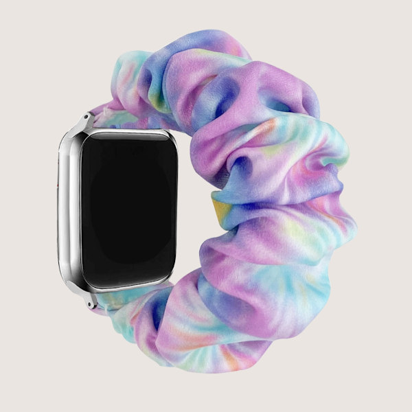 Klockarmband för Apple Watch iWatch Fitbit Versa3/4 lila blå