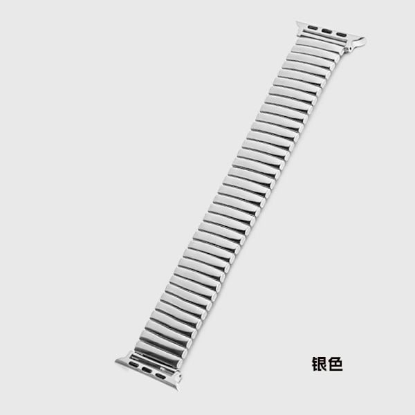 Klockarmband för Apple Watch iWatch Passar urtavla 38/40/41 S10 42 Silver