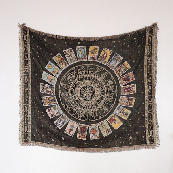 Fritidsfiltar Matta Dekoration Solfilt Matta Soffa Fritidsmatta Enkel Tapestry Sofffilt Överkast XT905-2 130X150CM