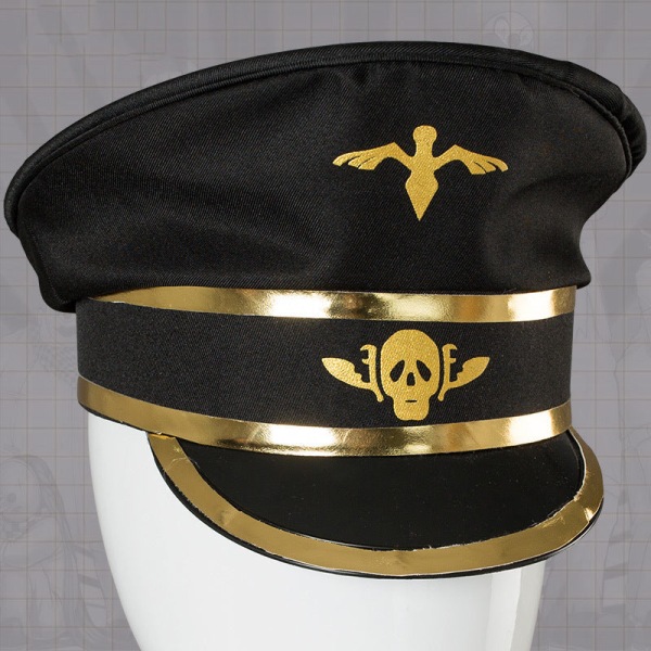 Anime Danganronpa V3 Kokichi Oma Cosplay Præsident Uniformer Tørklæde Paryk Kappe og Hat Halloween Karneval Fest Kostumer Hat Cloak Costume M