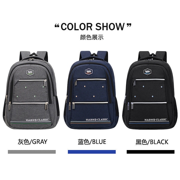 Outdoor Sport Swagger Väska Polyamider och Nylon Ryggsäck Black 34*47*15cm