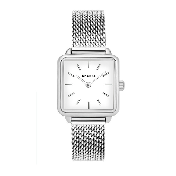 Damklocka Mode Casual Damklocka Japanskt Urverk Läderarmband Vattentät Kvarts Klocka An2522