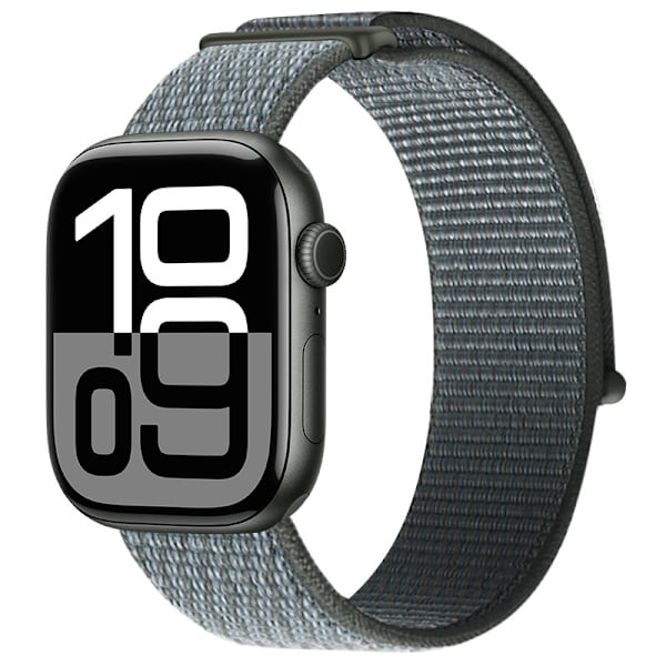 Kellon ranneke Apple Watch iWatch 38/40/41/42 S10mm Storm Grey Extended -kelloon