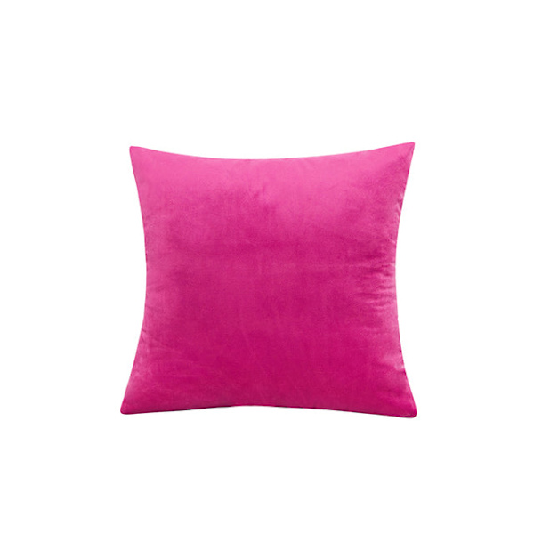 Sammet Kuddfodral Mjukt Enfärgat Dekorativt Fyrkantigt Örngott för Soffa Sovrum Bil Hem 55x55/60x60cm Mysigt Kuddfodral Yellow 40x40cm
