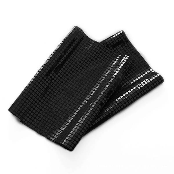 Disco Plaid Bordløber Bryllup Bordløber Fest Dekoration Duge Black 274*30cm