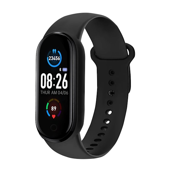 Smartband och Klocka Sportarmband Färgskärm Pulsmätare Hälsa Red
